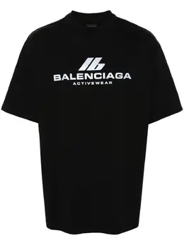 Balenciaga: Светоотражающая футболка 