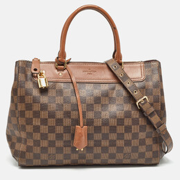 Louis Vuitton: Коричневая сумка 