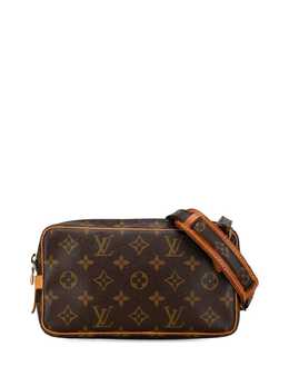 Louis Vuitton Pre-Owned: Коричневая сумка через плечо 