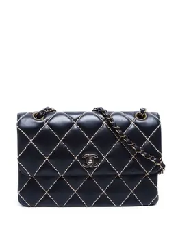 CHANEL Pre-Owned: Чёрная сумка 