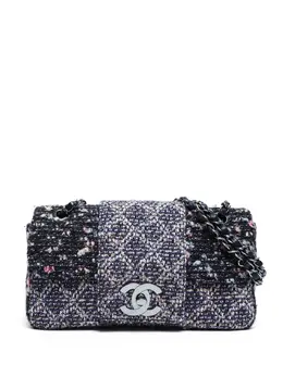 CHANEL Pre-Owned: Голубая сумка 
