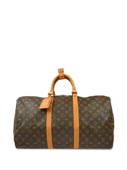 Louis Vuitton Pre-Owned: Коричневая сумка 