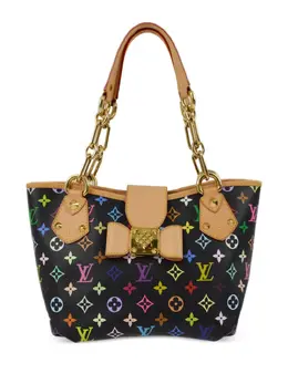 Louis Vuitton Pre-Owned: Чёрная сумка-шоппер 