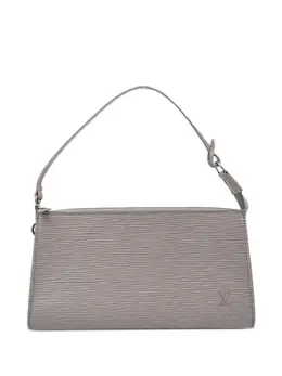 Louis Vuitton Pre-Owned: Фиолетовый клатч