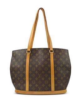 Louis Vuitton Pre-Owned: Коричневая сумка-шоппер