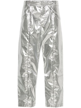 ISABEL MARANT: Серебристые брюки 