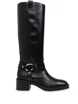 Stuart Weitzman: Чёрные ботинки 
