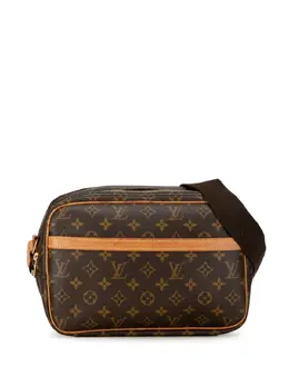 Louis Vuitton Pre-Owned: Коричневая сумка через плечо