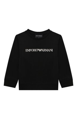 Emporio Armani: Чёрный свитшот 