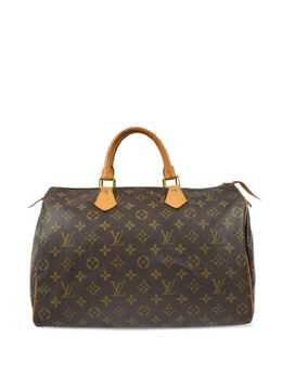 Louis Vuitton Pre-Owned: Коричневая сумка