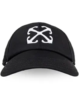 Off-White: Чёрная кепка 