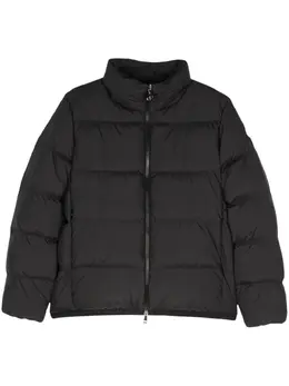Moncler: Голубая куртка 
