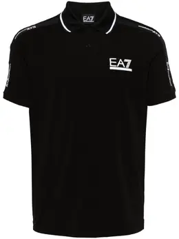 Ea7 Emporio Armani: Поло с принтом 