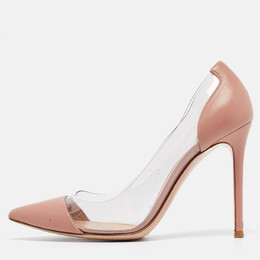 Gianvito Rossi: Розовые туфли  Plexi