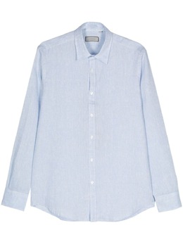 Canali: Льняная рубашка 