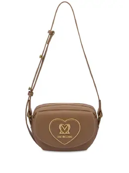Love Moschino: Коричневая сумка 