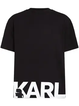 Karl Lagerfeld: Чёрная футболка 