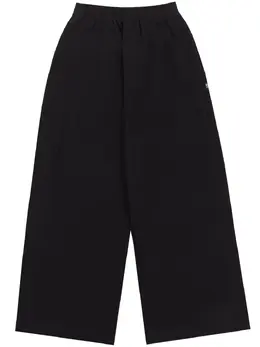 MM6 Maison Margiela: Чёрные брюки 