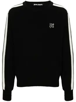 Palm Angels: Чёрный свитер 