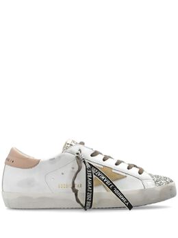 Golden Goose: Белые кроссовки  Super Star