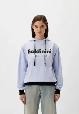 Baldinini Trend: Фиолетовая толстовка 