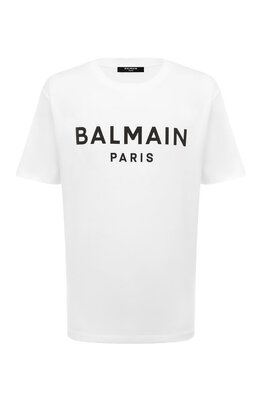 Balmain: Хлопковая футболка 