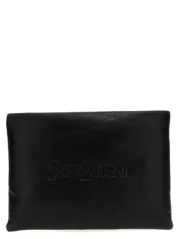 Saint Laurent: Чёрная сумка 