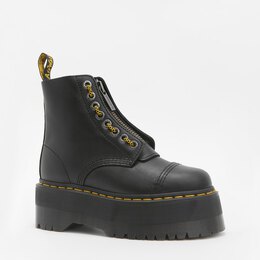 Dr. Martens: Чёрные ботинки 