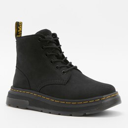 Dr. Martens: Чёрные ботинки 