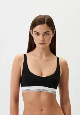 Calvin Klein Underwear: Чёрный бюстгальтер 