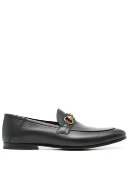 Gucci: Чёрные туфли  Horsebit