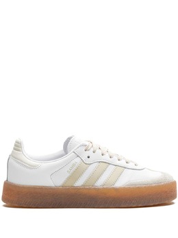 adidas: Бежевые кроссовки 