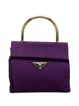 Prada Pre-Owned: Фиолетовая сумка 