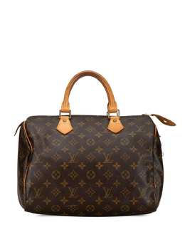 Louis Vuitton Pre-Owned: Коричневая сумка