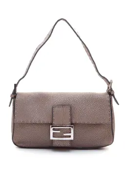 Fendi Pre-Owned: Коричневая сумка 