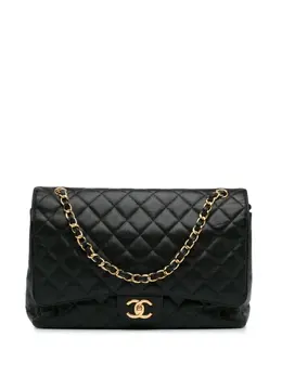 CHANEL Pre-Owned: Чёрная сумка 