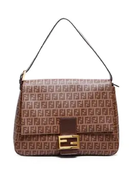 Fendi Pre-Owned: Коричневая сумка 