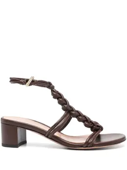 Gianvito Rossi: Коричневые сандалии 