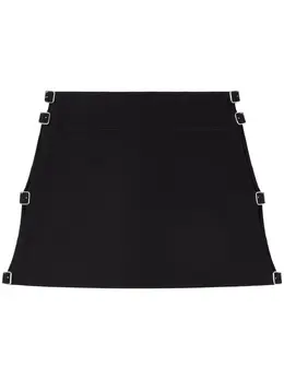 Courrèges: Юбка из шерсти 
