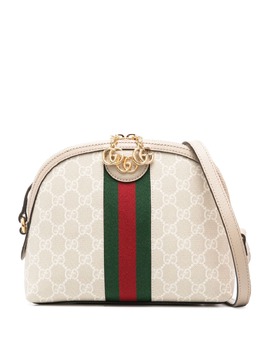 Gucci: Бежевая сумка  Ophidia GG