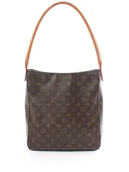 Louis Vuitton Pre-Owned: Коричневая сумка 