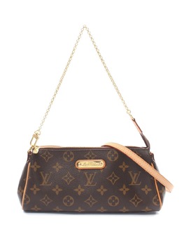 Louis Vuitton Pre-Owned: Коричневый клатч