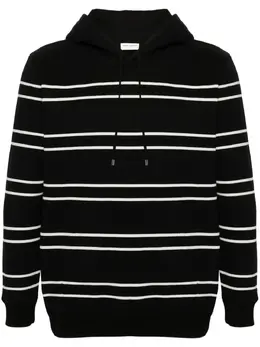 Saint Laurent: Толстовка в полоску 