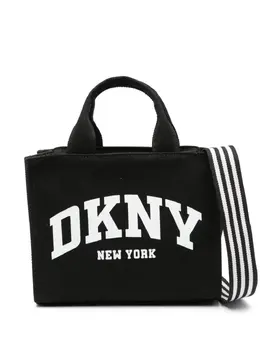 DKNY: Чёрная сумка-шоппер 