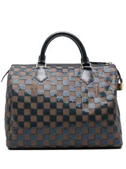 Louis Vuitton Pre-Owned: Коричневая сумка-шоппер 