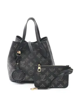 Louis Vuitton Pre-Owned: Чёрная сумка 