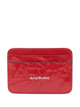 Acne Studios: Красный картхолдер 