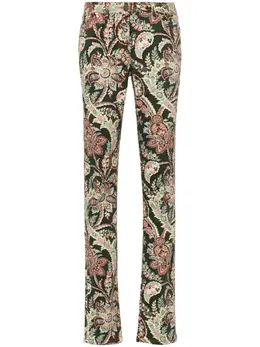 ETRO: Джинсы с принтом 