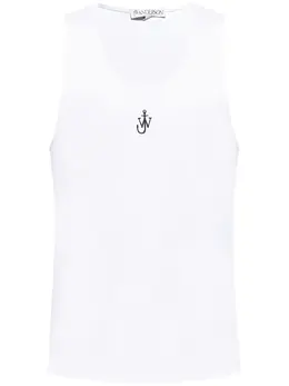 JW Anderson: Хлопковая майка  Anchor