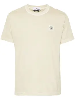 Stone Island: Хлопковая футболка  Compass
